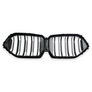 Exon Gloss Black X6M M Style Twin Slat Grille for BMW X6 G06 Pre-LCI 2020-2023 - MODE Auto Concepts