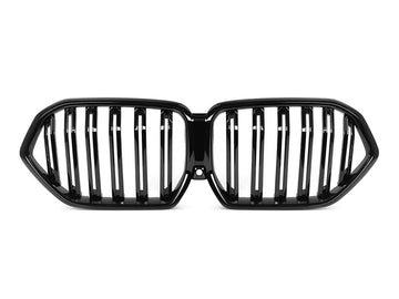 Exon Gloss Black X6M M Style Twin Slat Grille for BMW X6 G06 LCI 2024-present - MODE Auto Concepts