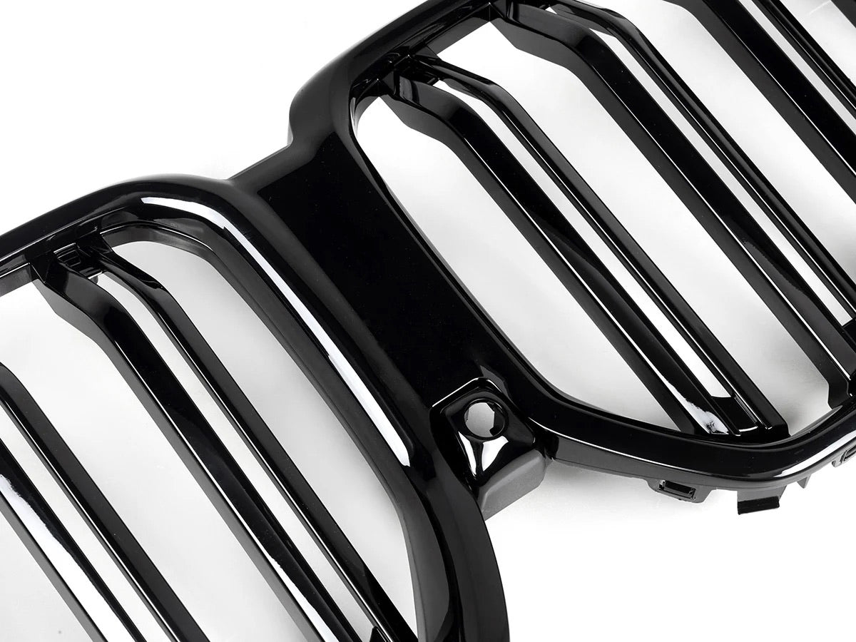 Exon Gloss Black X6M M Style Twin Slat Grille for BMW X6 G06 LCI 2024-present