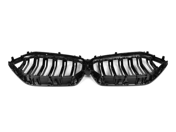 Exon Gloss Black X6M M Style Twin Slat Grille for BMW X6 G06 LCI 2024-present - MODE Auto Concepts