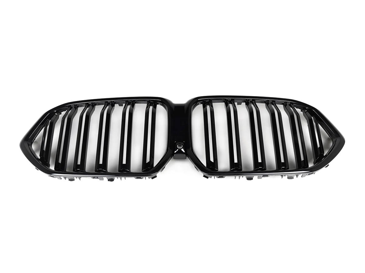 Exon Gloss Black X6M M Style Twin Slat Grille for BMW X6 G06 LCI 2024-present