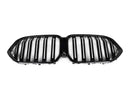 Exon Gloss Black X6M M Style Twin Slat Grille for BMW X6 G06 LCI 2024-present - MODE Auto Concepts