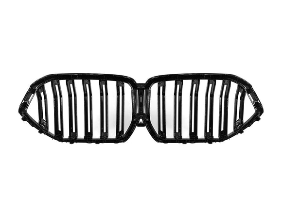 Exon Gloss Black X6M M Style Twin Slat Grille for BMW X6 G06 LCI 2024-present - MODE Auto Concepts