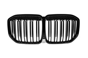 Exon Gloss Black X7 M Style Twin Slat Grille for BMW X7 G07 Pre-LCI 2018-2022 - MODE Auto Concepts