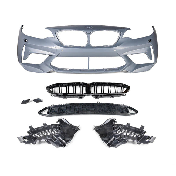 Exon Primer M2 Competition Style Front Bumper for BMW M2 F87 N55 2016-2018 - MODE Auto Concepts