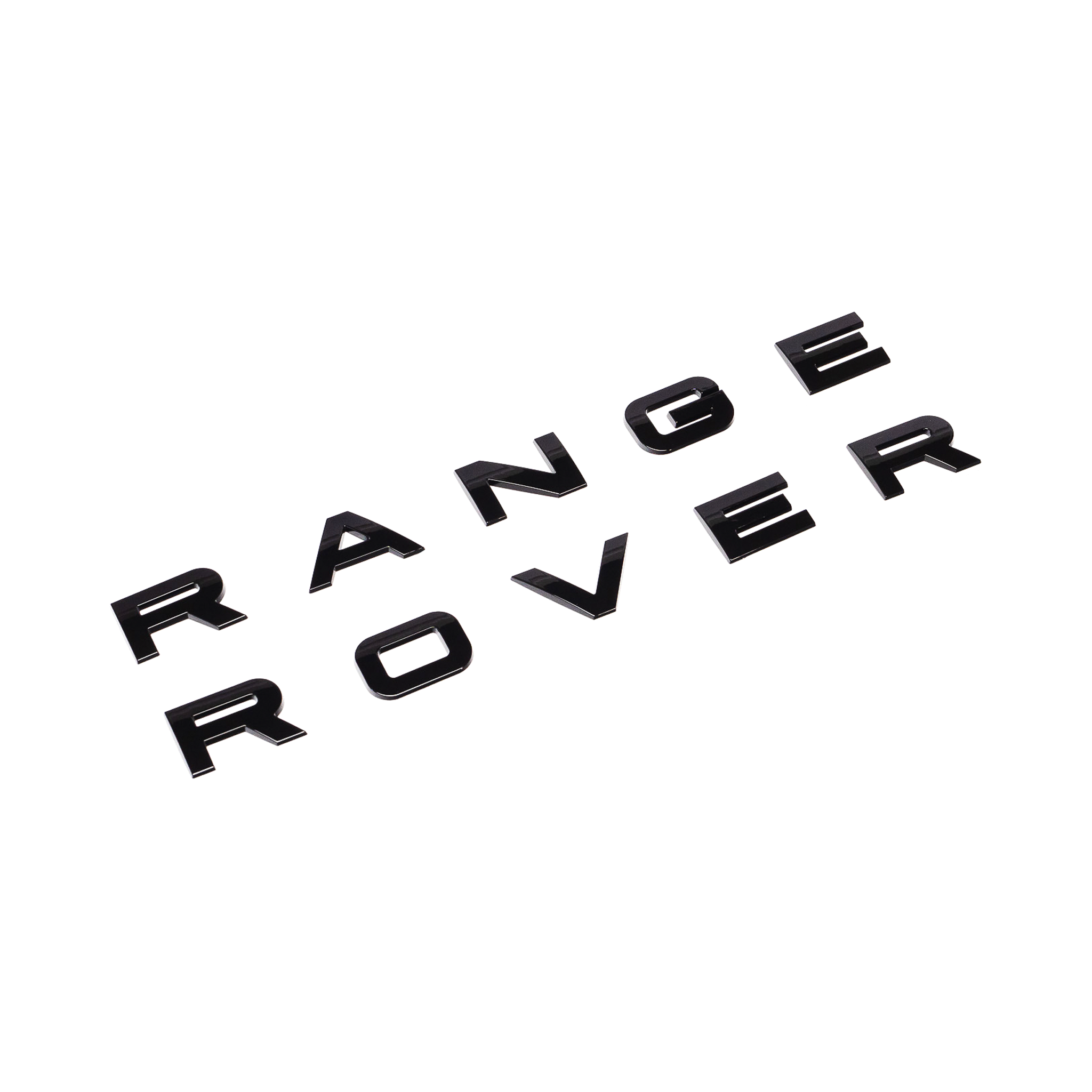 Exon Range Rover Style Gloss Black Front or Rear Badge Emblem for Range Rover Sport L494