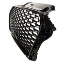 Exon RS3 Stealth Style Black Honeycomb Grille w/o Rings for Audi A3/S3 (8V) FL (Facelift) 2017-2020 - MODE Auto Concepts