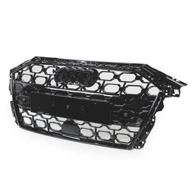 Exon RS3 Style Black Honeycomb Grille for Audi A3/S3 (8Y) 2020-present - MODE Auto Concepts