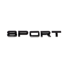 Emblex Sport Style Gloss Black Rear Trunk Badge Emblem for Range Rover Sport L494 - MODE Auto Concepts