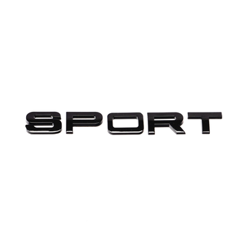 Emblex Sport Style Gloss Black Rear Trunk Badge Emblem for Range Rover Sport L494 - MODE Auto Concepts