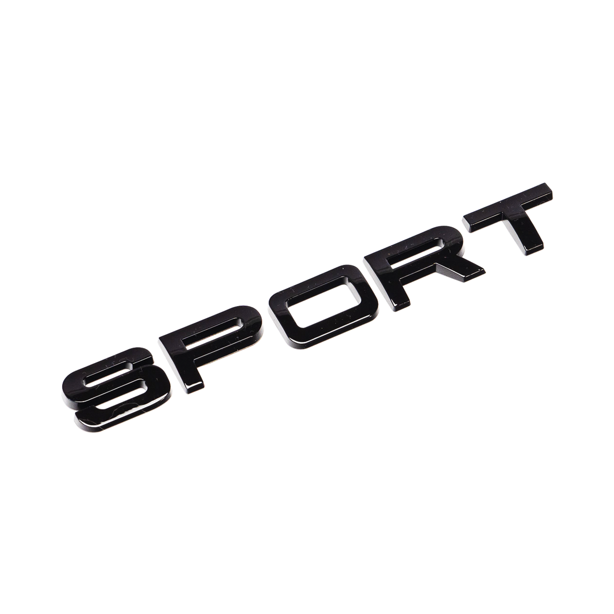 Exon Sport Style Gloss Black Rear Trunk Badge Emblem for Range Rover Sport L494 - 0