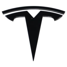 Emblex Tesla Style Gloss Black Front Badge Hammer Emblem for Tesla Model S 3 X Y - MODE Auto Concepts