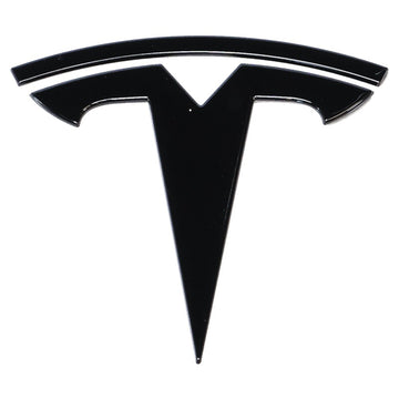 Emblex Tesla Style Gloss Black Front Badge Hammer Emblem for Tesla Model S 3 X Y - MODE Auto Concepts