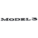 Emblex Tesla Style Gloss Black Rear Badge Emblem for Tesla Model 3 - MODE Auto Concepts