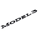 Emblex Tesla Style Gloss Black Rear Badge Emblem for Tesla Model 3 - MODE Auto Concepts
