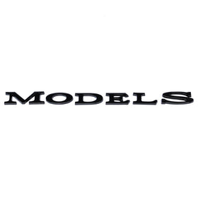 Emblex Tesla Style Gloss Black Rear Badge Emblem for Tesla Model S - MODE Auto Concepts