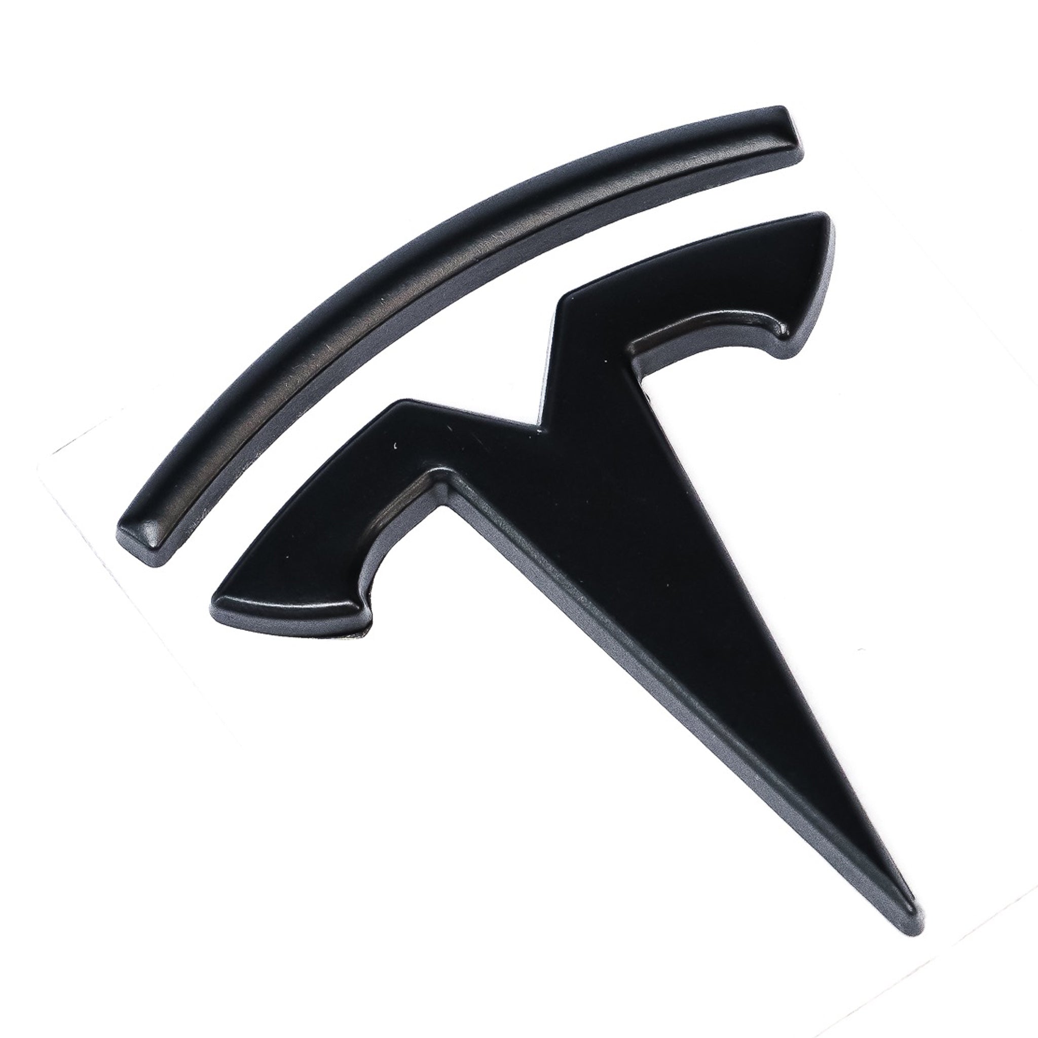 Exon Tesla Style Gloss Black Rear Badge Hammer Emblem for Tesla Model S 3 X Y - 0