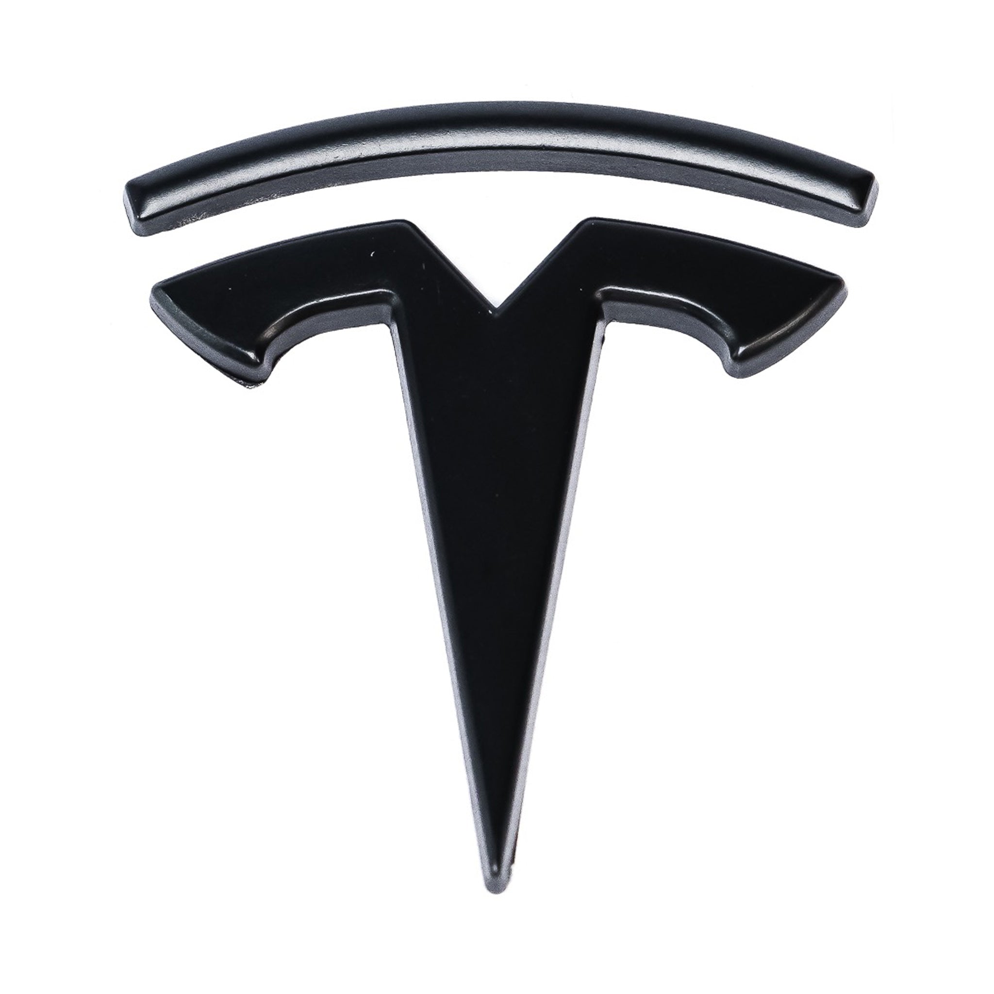 Exon Tesla Style Gloss Black Rear Badge Hammer Emblem for Tesla Model S 3 X Y