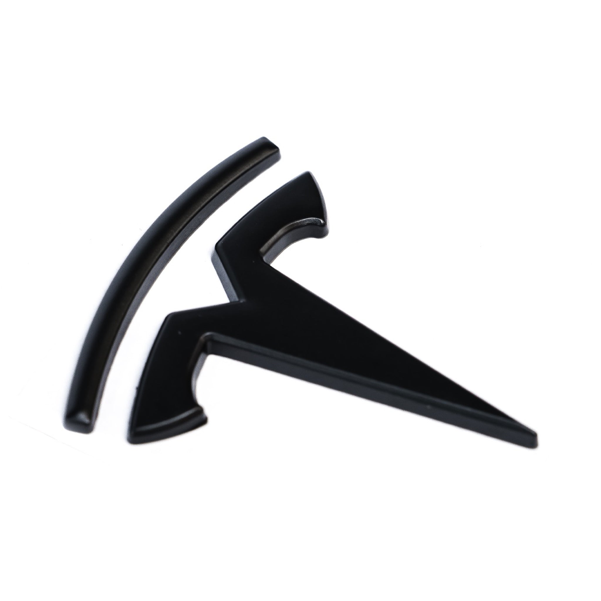 Exon Tesla Style Gloss Black Rear Badge Hammer Emblem for Tesla Model S 3 X Y