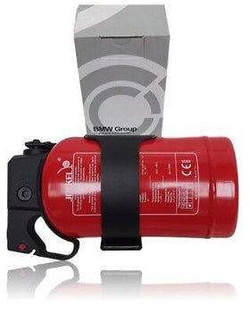 Genuine BMW Fire Extinguisher w. Mount for E & F Series 1 2 3 4 Series BMW inc. M2 F87 M3 F80 M4 F82 Models - MODE Auto Concepts