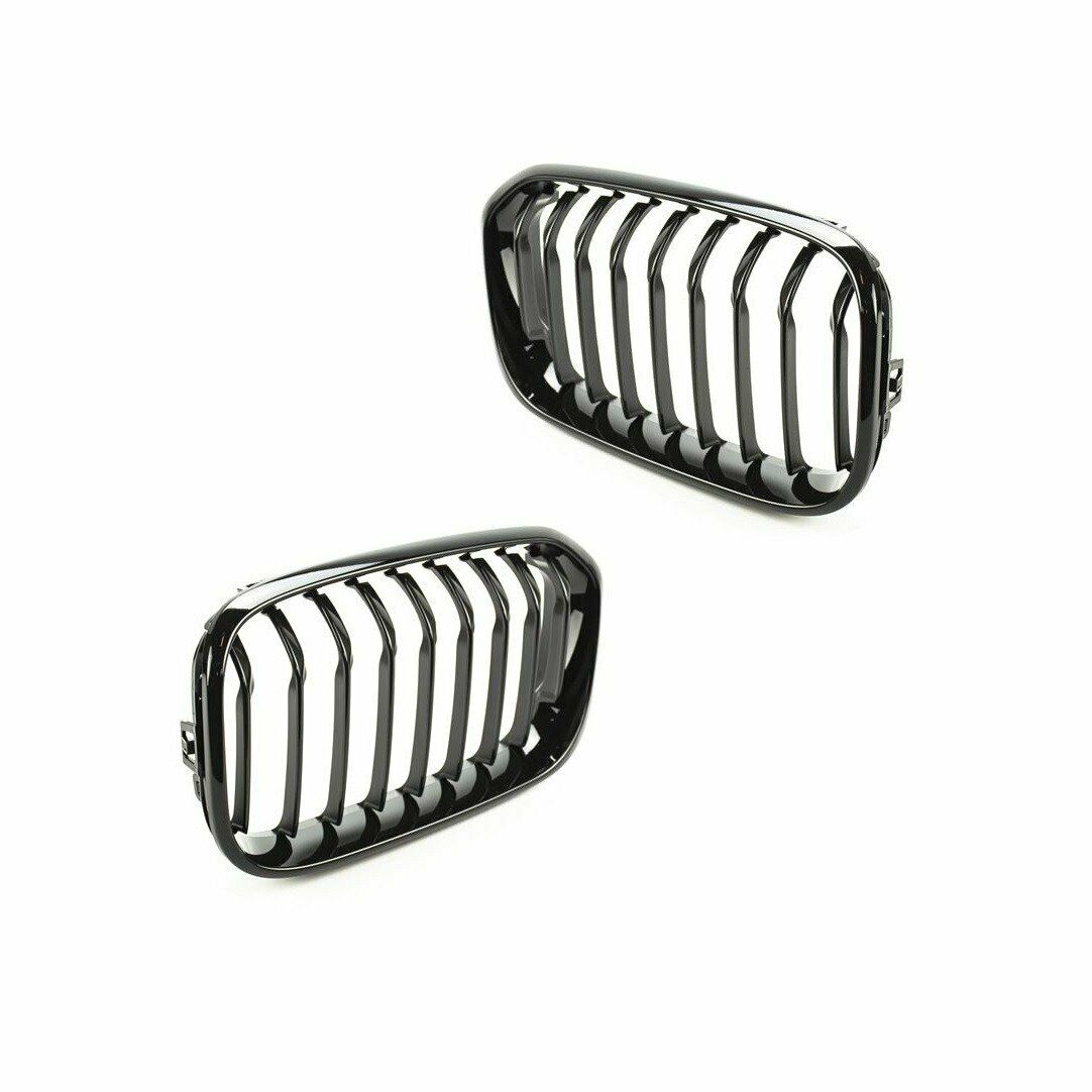 Genuine BMW Gloss Black Grille Set for BMW 1 Series M135i LCI M140i F20 - MODE Auto Concepts