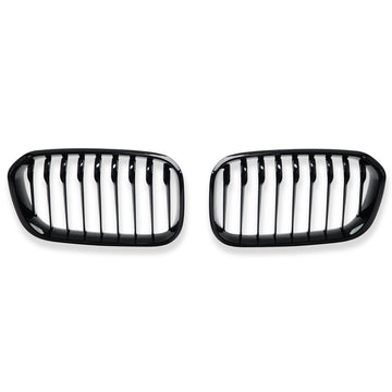 Exon Gloss Black Single Slat Grille for BMW 1-Series F20/F21 LCI (2016-2019) - MODE Auto Concepts
