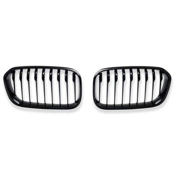 Exon Gloss Black Single Slat Grille for BMW 1-Series F20/F21 LCI (2016-2019) - MODE Auto Concepts
