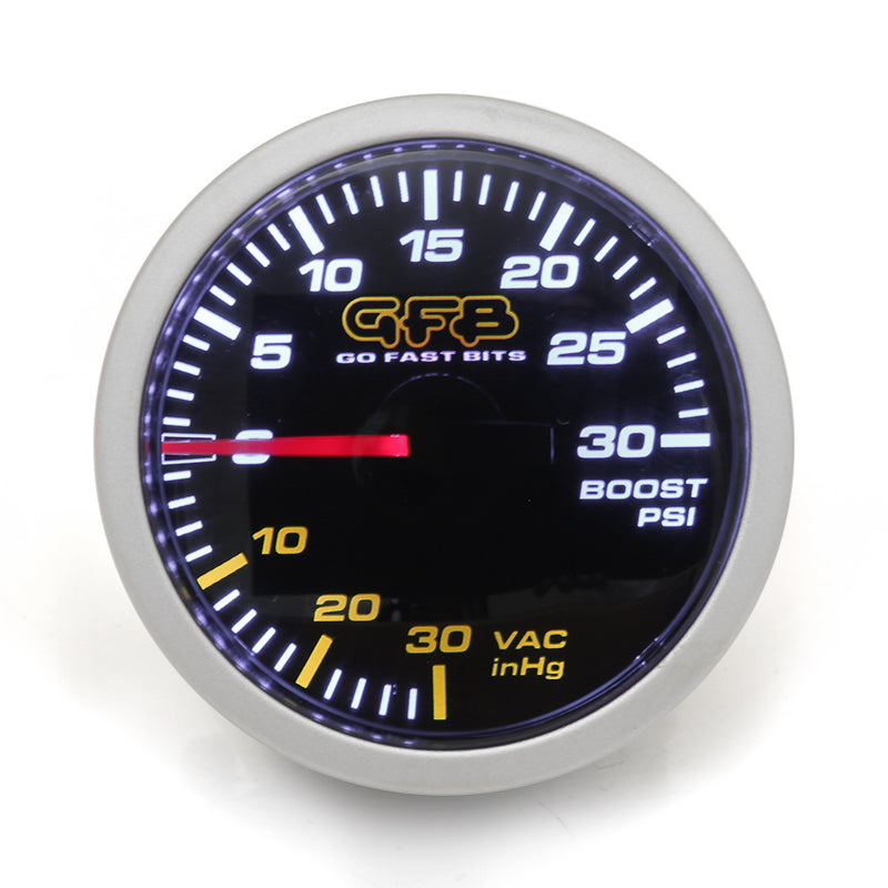 GFB 52mm Mechanical Boost Pressure Gauge 30psi