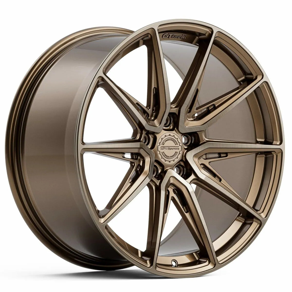 GT Form Wheels HF2.1 Hybrid Forged Brushed Bronze