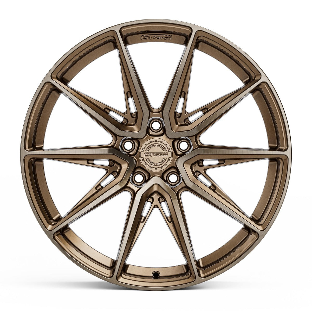 GT Form Wheels HF2.1 Hybrid Forged Brushed Bronze