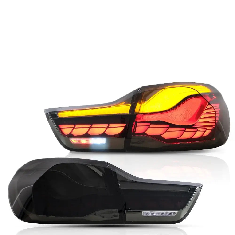 Luminosa GTS / CS Style OLED Sequential Tail Light Blackline for BMW M4 F82 F83 & 4 Series F32 F33 F36