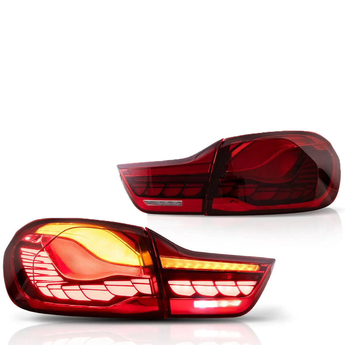 Luminosa GTS / CS Style OLED Sequential Tail Light Red for BMW M4 F82 F83 & 4 Series F32 F33 F36