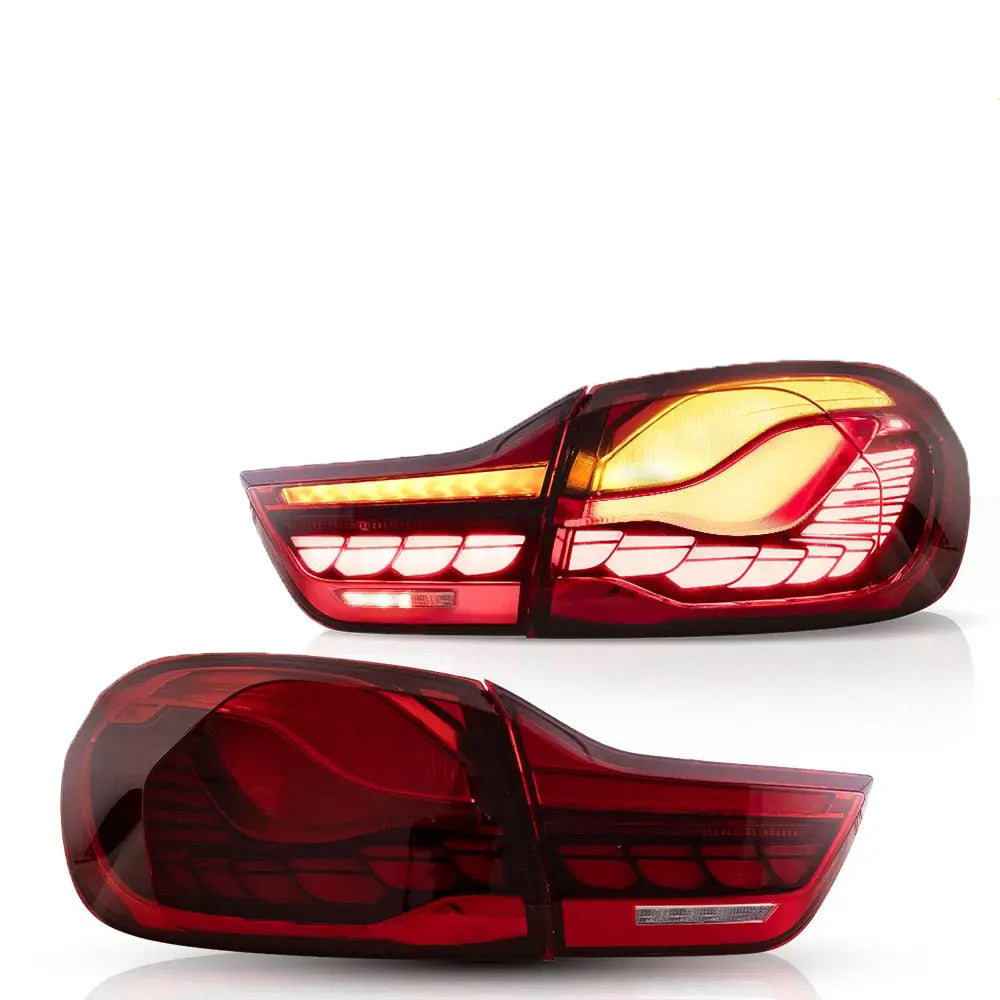 Luminosa GTS / CS Style OLED Sequential Tail Light Red for BMW M4 F82 F83 & 4 Series F32 F33 F36