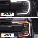 Luminosa Lava Amber Daytime Running Light DRL LED Module for Ford Ranger inc. Raptor (2022-present)-3