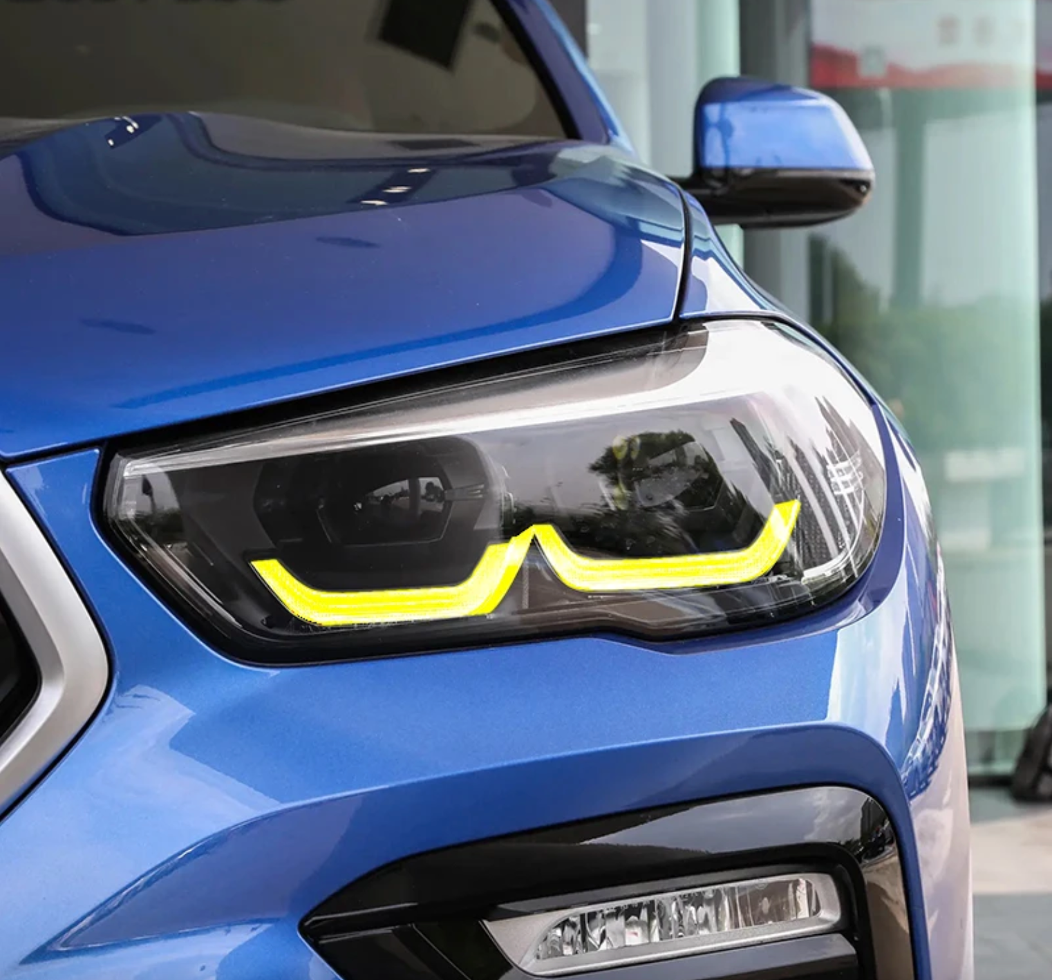 Luminosa Motorsport CSL Yellow Daytime Running Light DRL LED Module for X5M F95 X6M F96 & X5 G05 X6 G06