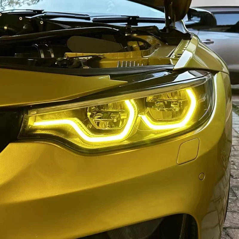 Luminosa Motorsport CSL Yellow Daytime Running Light LED Module for BMW M3 F80 M4 F82 F83 - MODE Auto Concepts