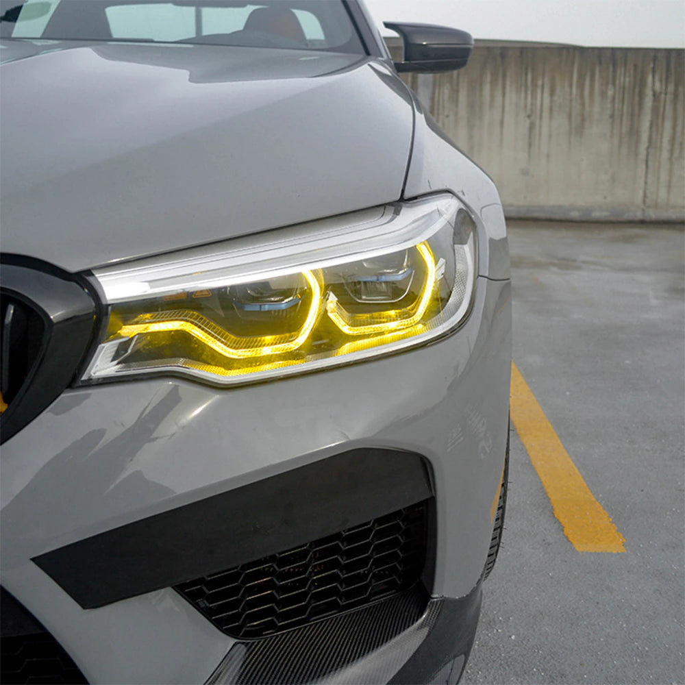 Luminosa Motorsport CSL Yellow Daytime Running Light DRL LED Module for M5 F10 F90 & 5-Series F10 F11 F18 F90 G30 G31 G38 - MODE Auto Concepts