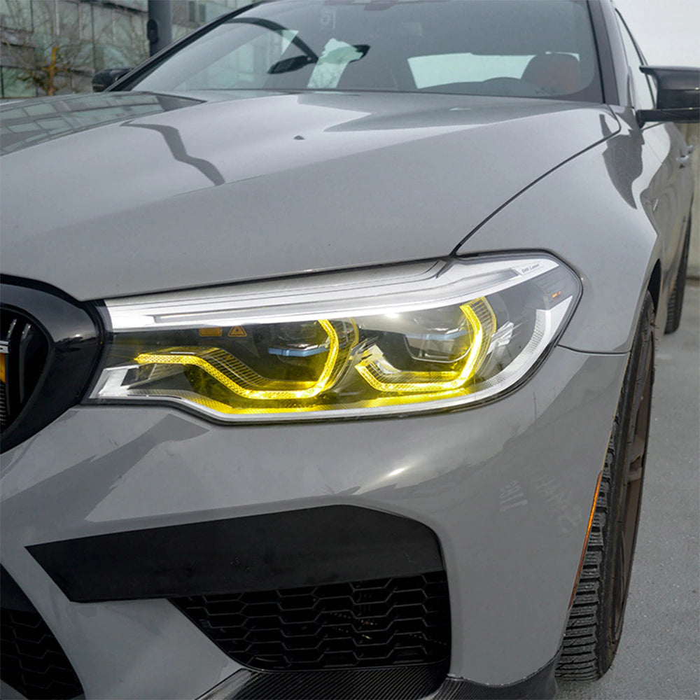 Luminosa Motorsport CSL Yellow Daytime Running Light DRL LED Module for M5 F10 F90 & 5-Series F10 F11 F18 F90 G30 G31 G38 - MODE Auto Concepts