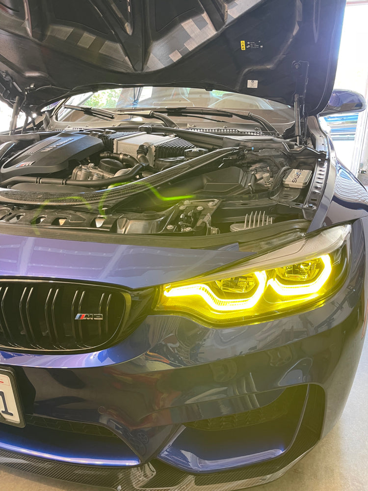 Luminosa Motorsport CSL Yellow Daytime Running Light LED Module for BMW M3 F80 M4 F82 F83 - MODE Auto Concepts