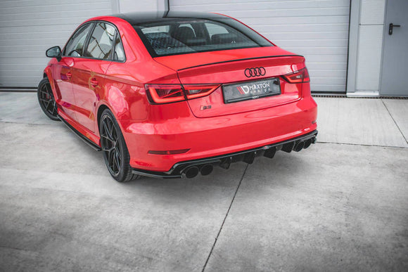 Maxton Design Audi S3 8V Sedan Pre-Facelift Rear Diffuser Valance - MODE Auto Concepts