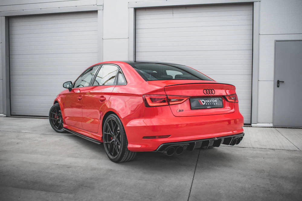 Maxton Design Audi S3 8V Sedan Pre-Facelift Rear Diffuser Valance