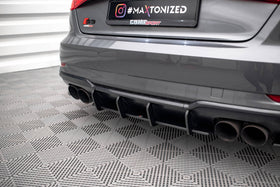 Maxton Design Street Pro Rear Diffuser for Audi S3 8V / A3 S-Line 8V Facelift Sportback - MODE Auto Concepts