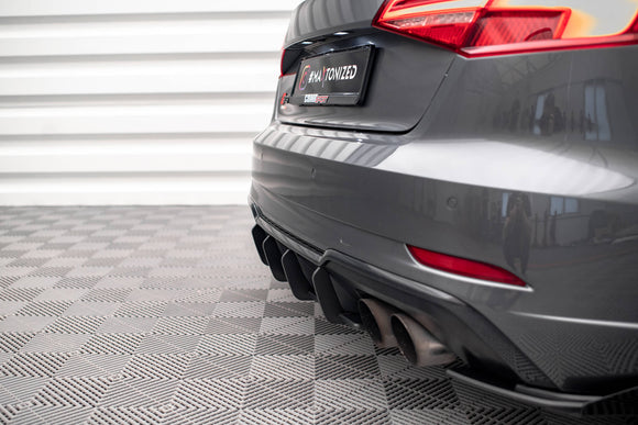 Maxton Design Street Pro Rear Diffuser for Audi S3 8V / A3 S-Line 8V Facelift Sportback - MODE Auto Concepts