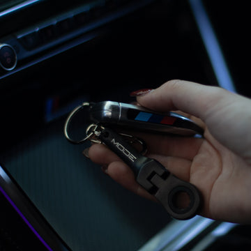 MODE 10mm Flexi-Head Ratchet Spanner Keychain Black - MODE Auto Concepts