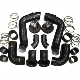 MODE Air+ Kit de tubería de admisión y carga de montaje frontal para BMW M5 F10 M6 F06 F12 F13 S63 TU