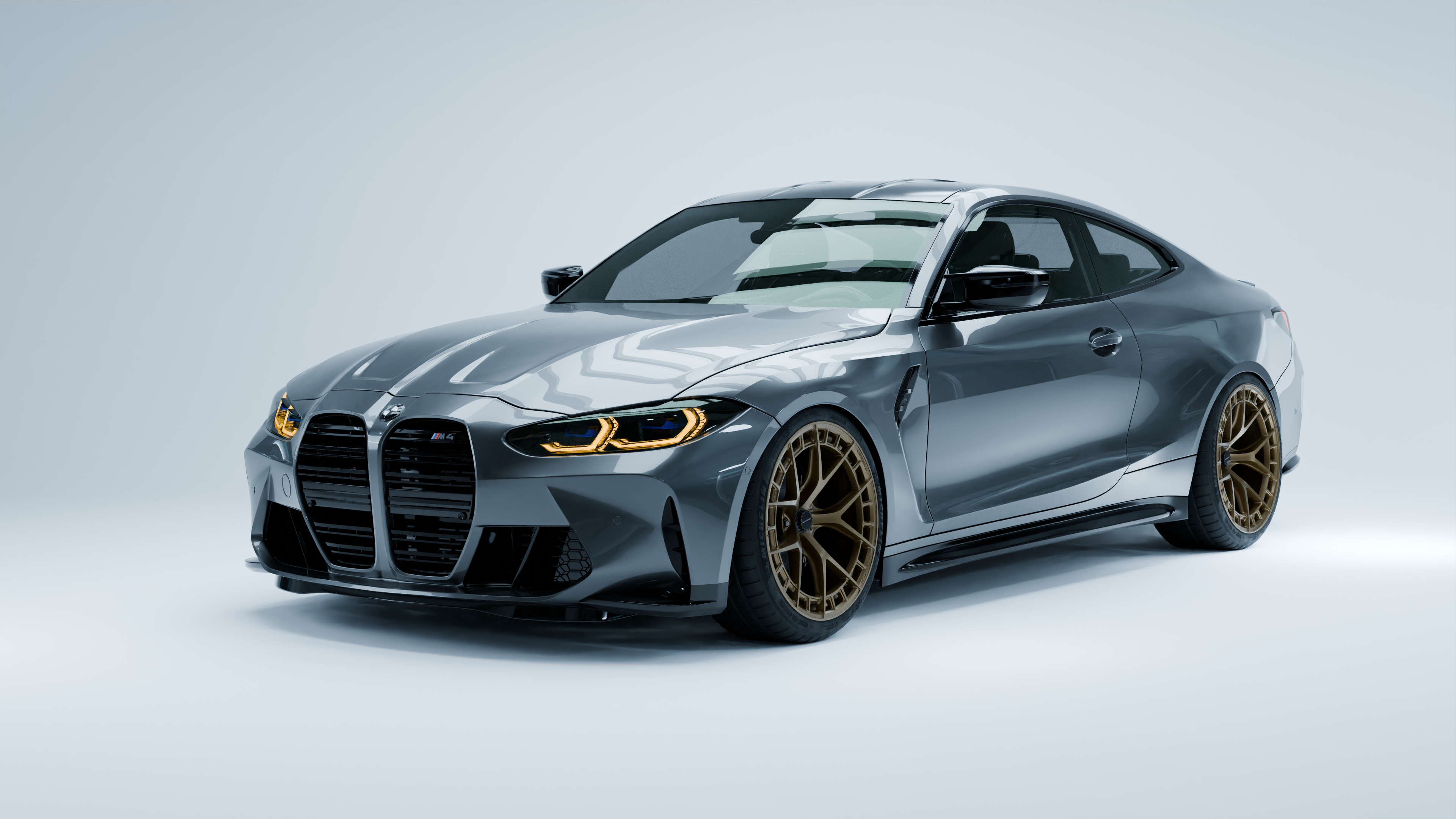 MODE Design FR-1 Forged Wheels Track-Spec Black Set for BMW M2 G87 M3 G80 G81 M4 G82 G83