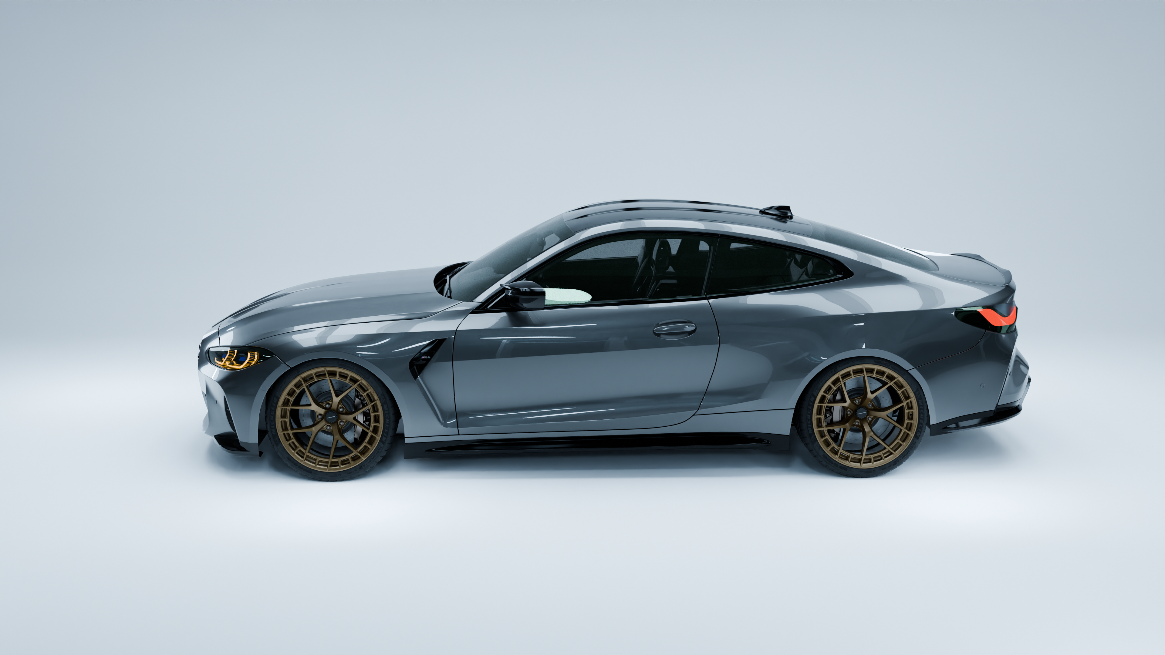 MODE Design FR-1 Forged Wheels Track-Spec Black Set for BMW M2 G87 M3 G80 G81 M4 G82 G83