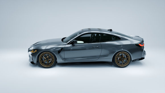 MODE Design FR-1 Forged Wheels Liquid Black Set for BMW M2 G87 M3 G80 G81 M4 G82 G83 - MODE Auto Concepts