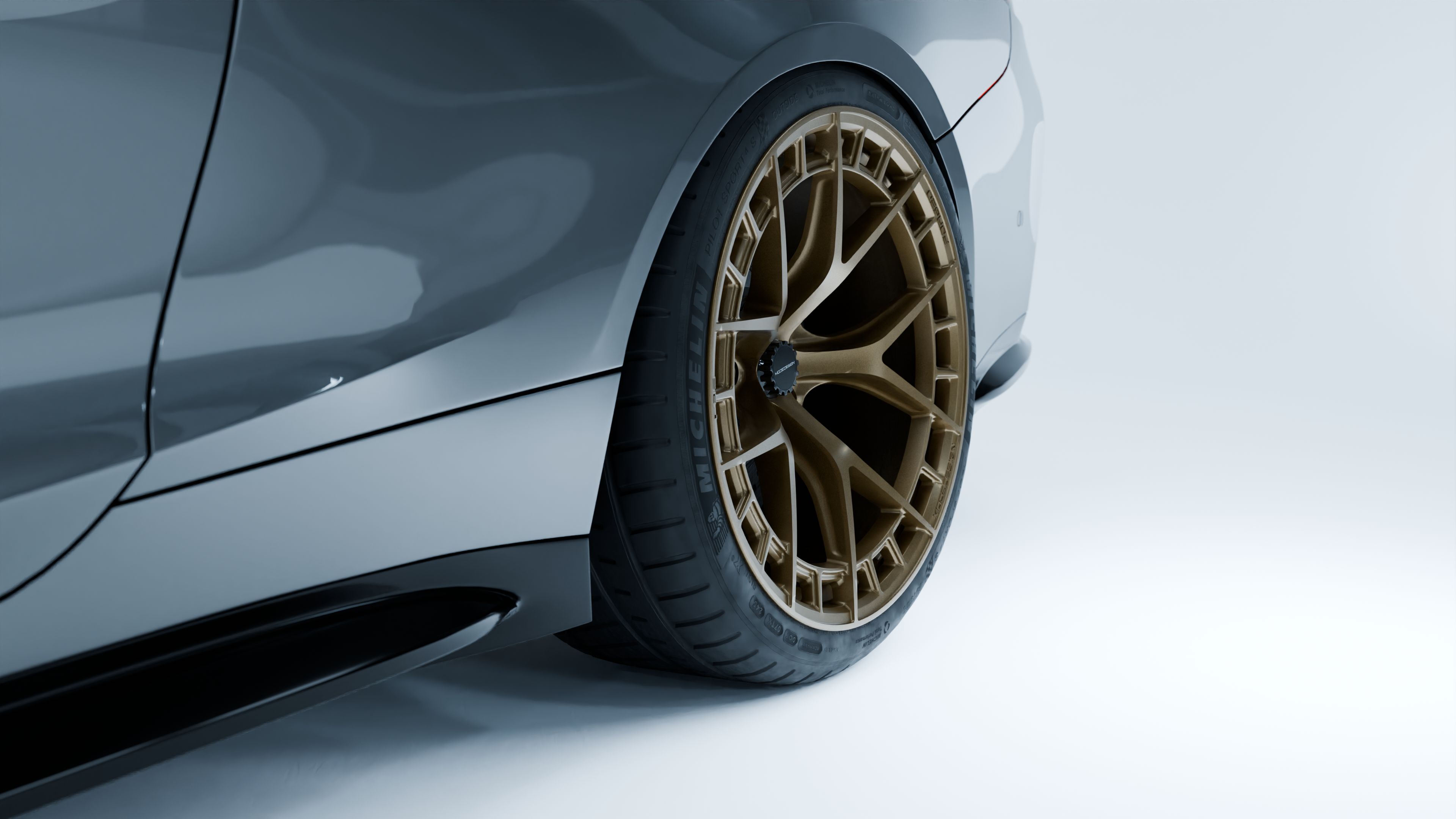 MODE Design FR-1 Forged Wheels Track-Spec Black Set for BMW M2 G87 M3 G80 G81 M4 G82 G83
