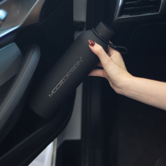 MODE DESIGN™️ Stainless Steel Water Bottle 750ml Black - MODE Auto Concepts